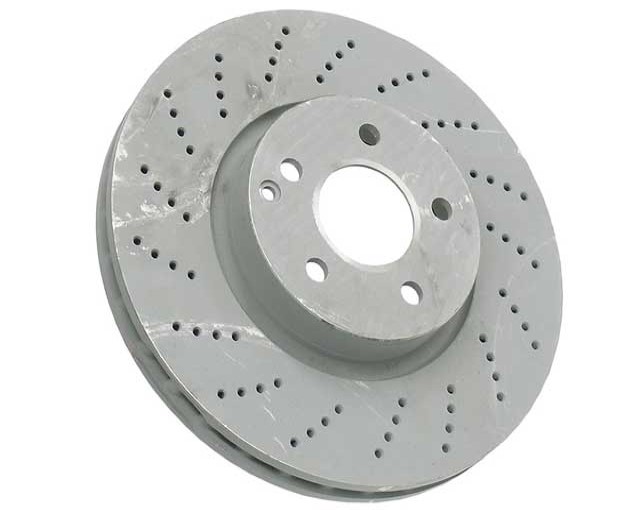 Genuine Mercedes-Benz 000421301207 - Disc Brake Rotor (Front)