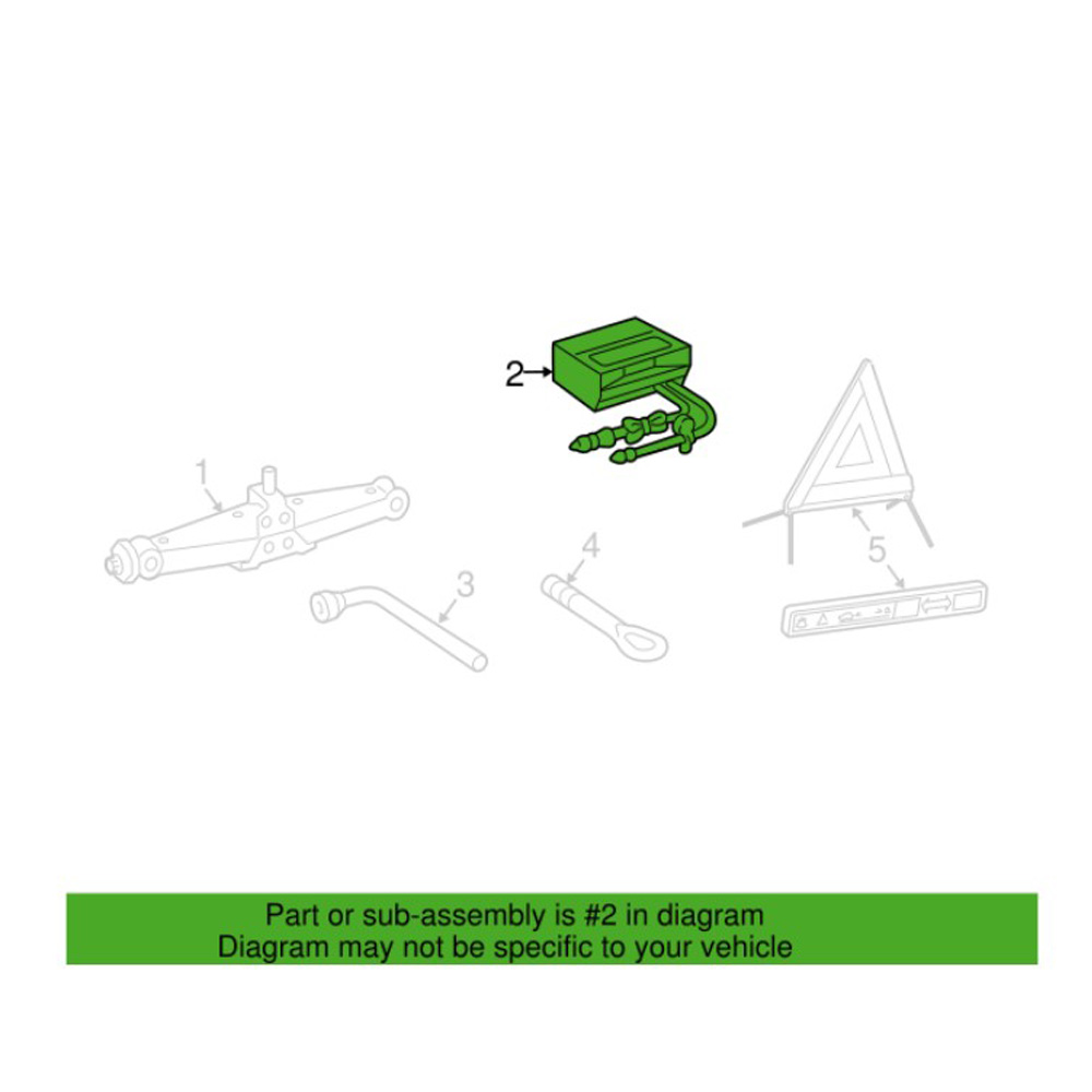 Genuine Mercedes-Benz 0005831502 - Tire Repair Kit