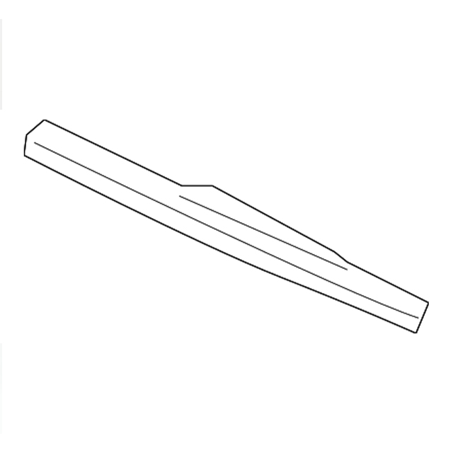 Genuine Saab 12830630 - Window Channel (Rear Right Inner)