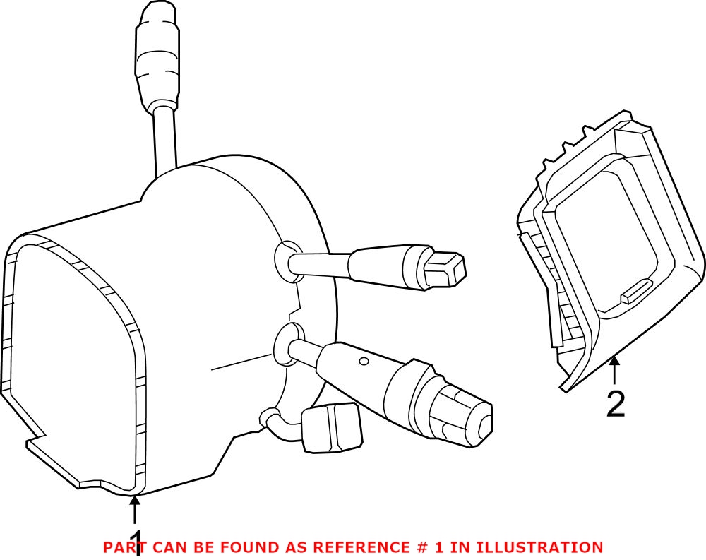 Genuine Mercedes-Benz 21290037209051 - Combination Switch