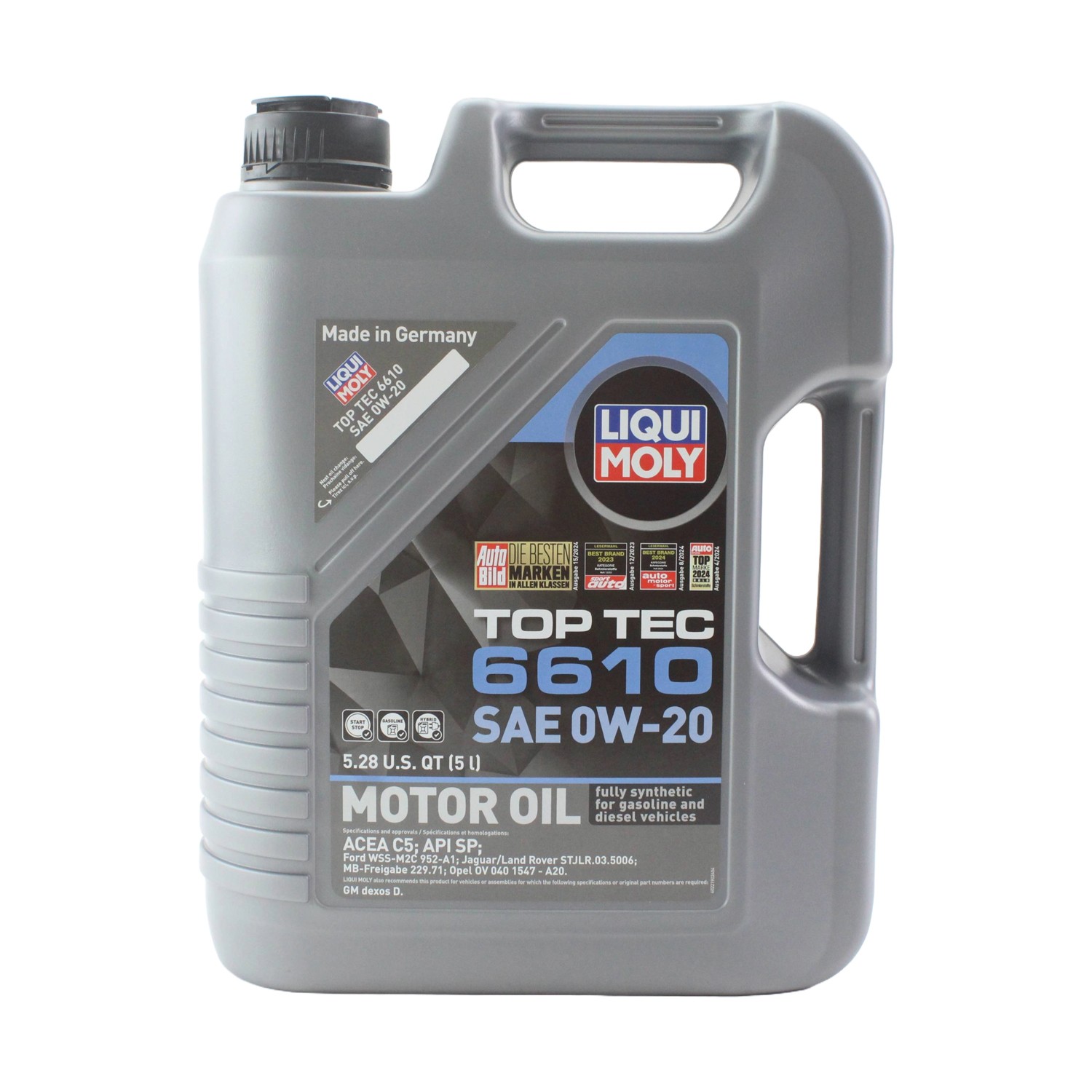 Liqui Moly 22190 Engine Motor Oil - Top Tec 6610 0W-20 (5 L)