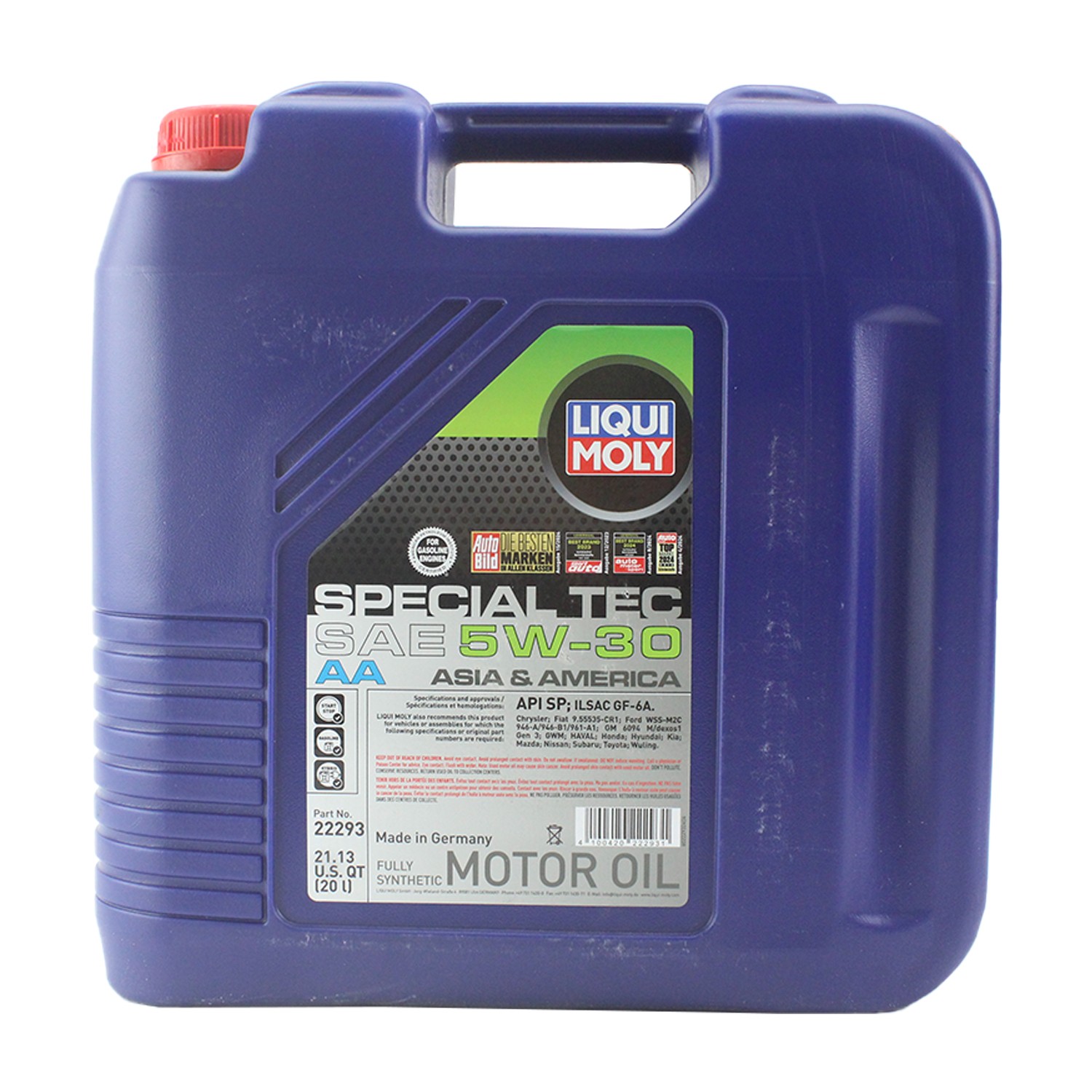 Liqui Moly 22293 Engine Motor Oil - Special Tec AA 5W-30 (20 L)