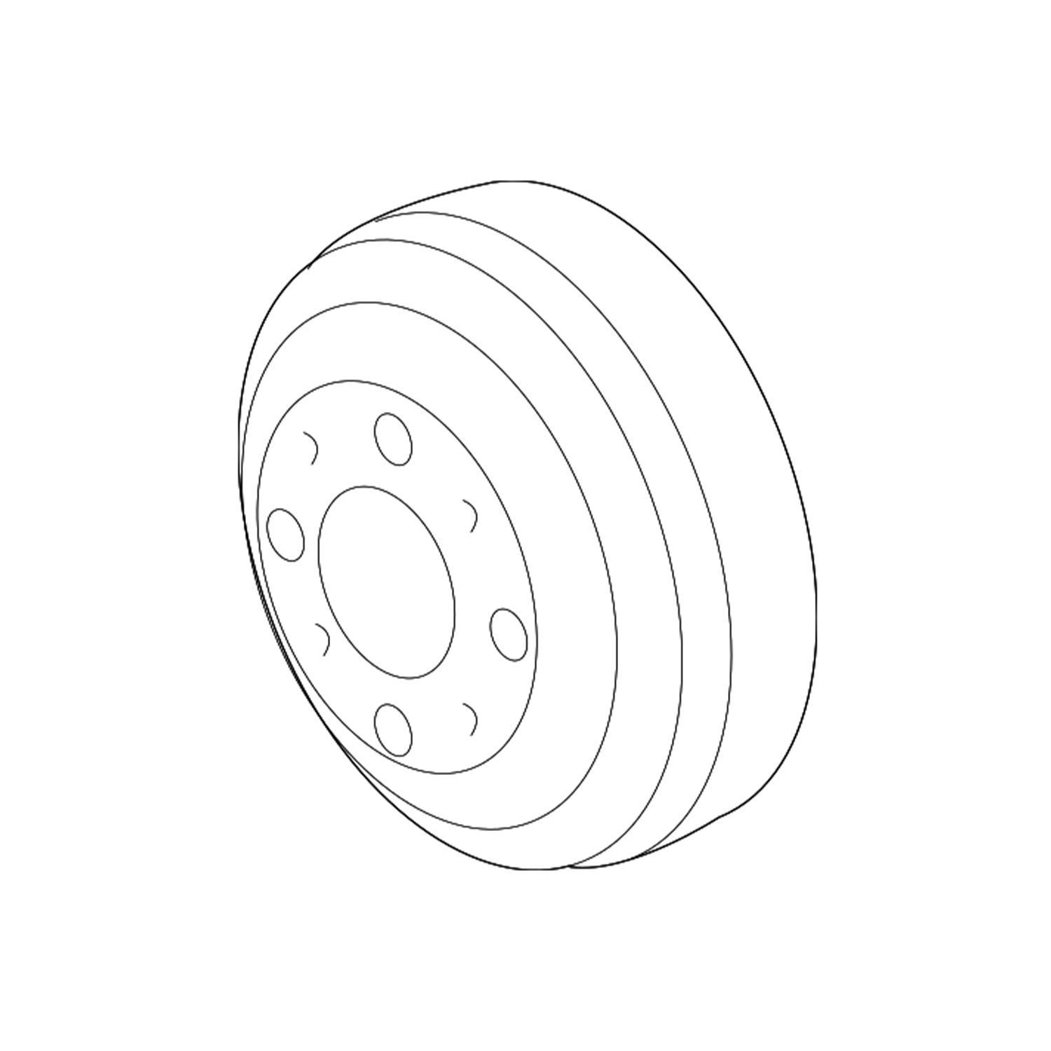 Genuine Saab 24576970 - Engine Water Pump Pulley