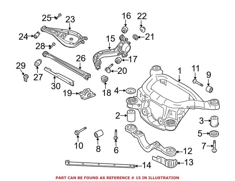 Genuine BMW 33303420502 - Suspension Knuckle