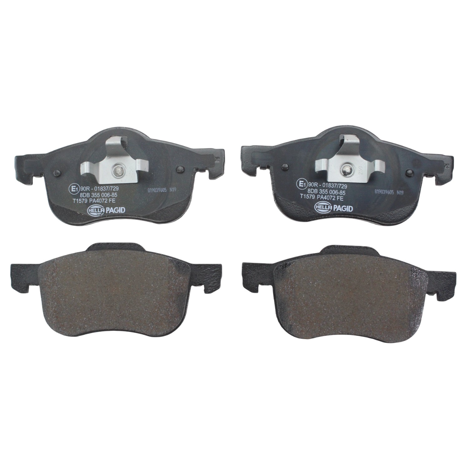 Hella Pagid 355006851 - Disc Brake Pad Set (Front)