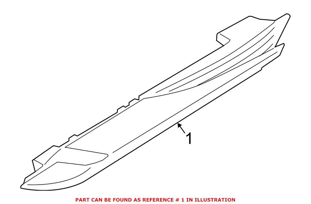 Genuine BMW 51138050520 - Side Marker Light (Front Right)