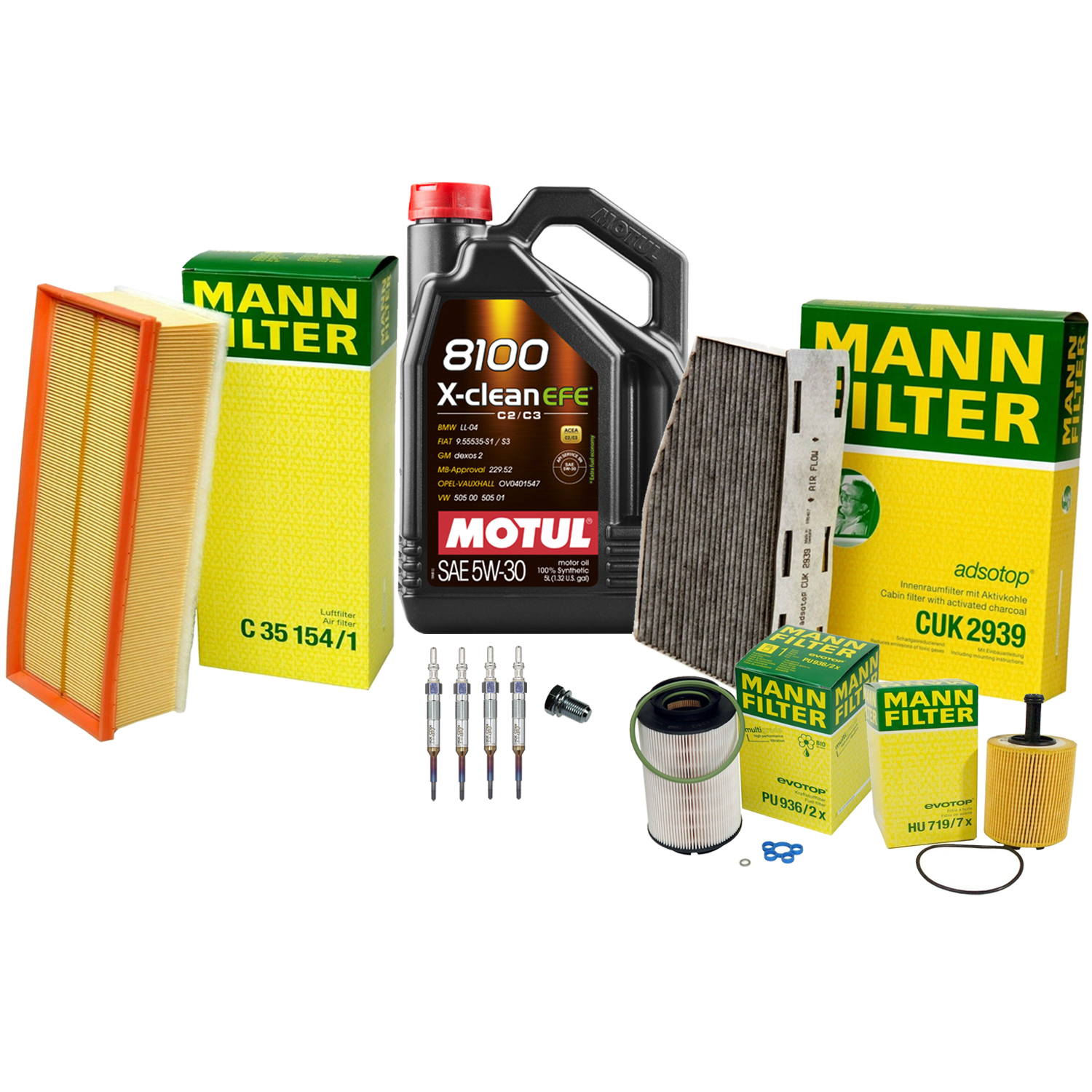 Mann-Filter 5116199 - Ignition Tune-Up Kit