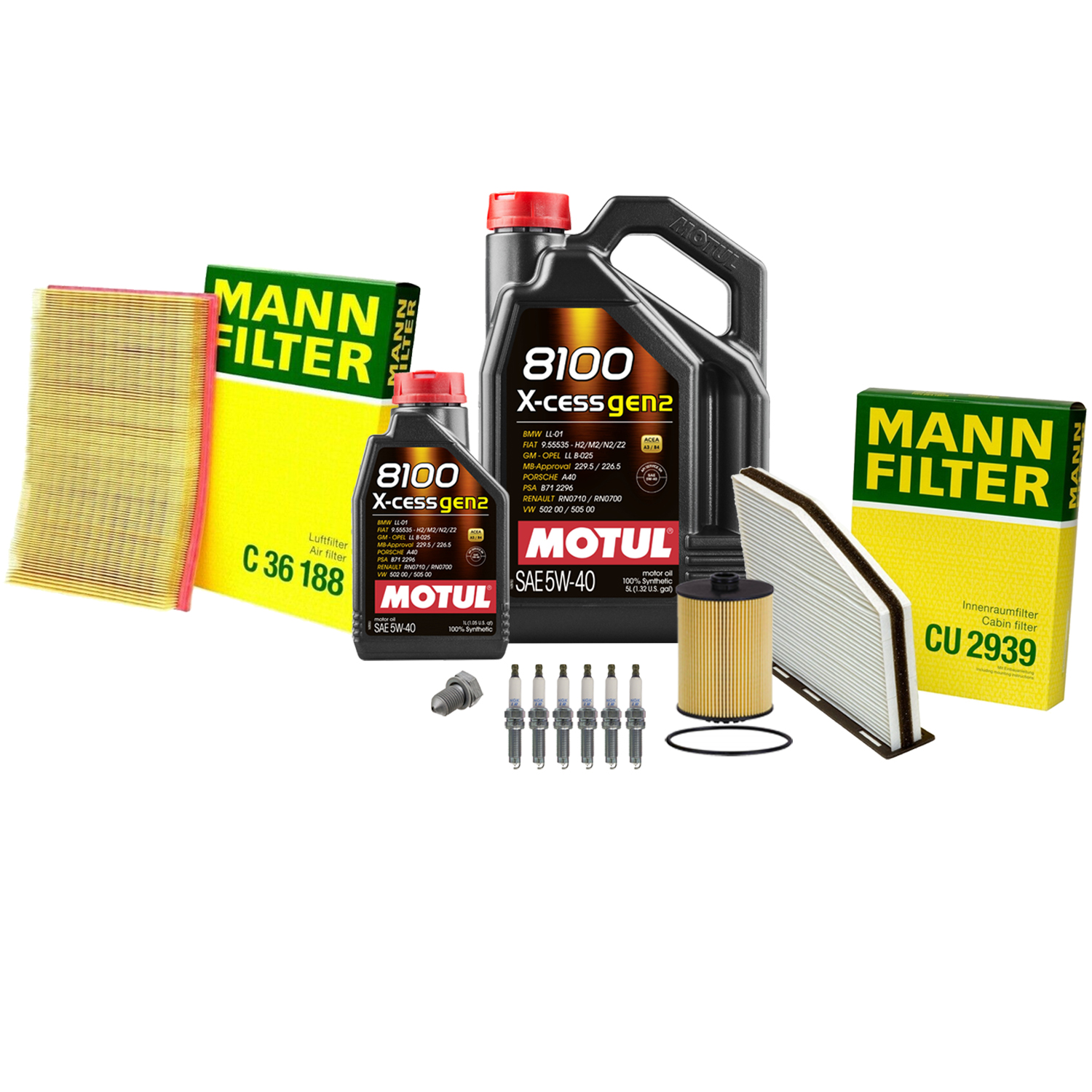 Mann-Filter 5116271 - Ignition Tune-Up Kit