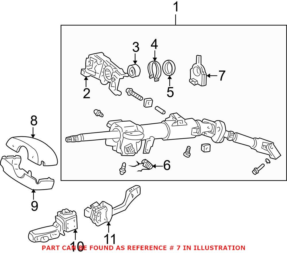 Genuine Saab 5235783 - Steering Wheel Position Sensor