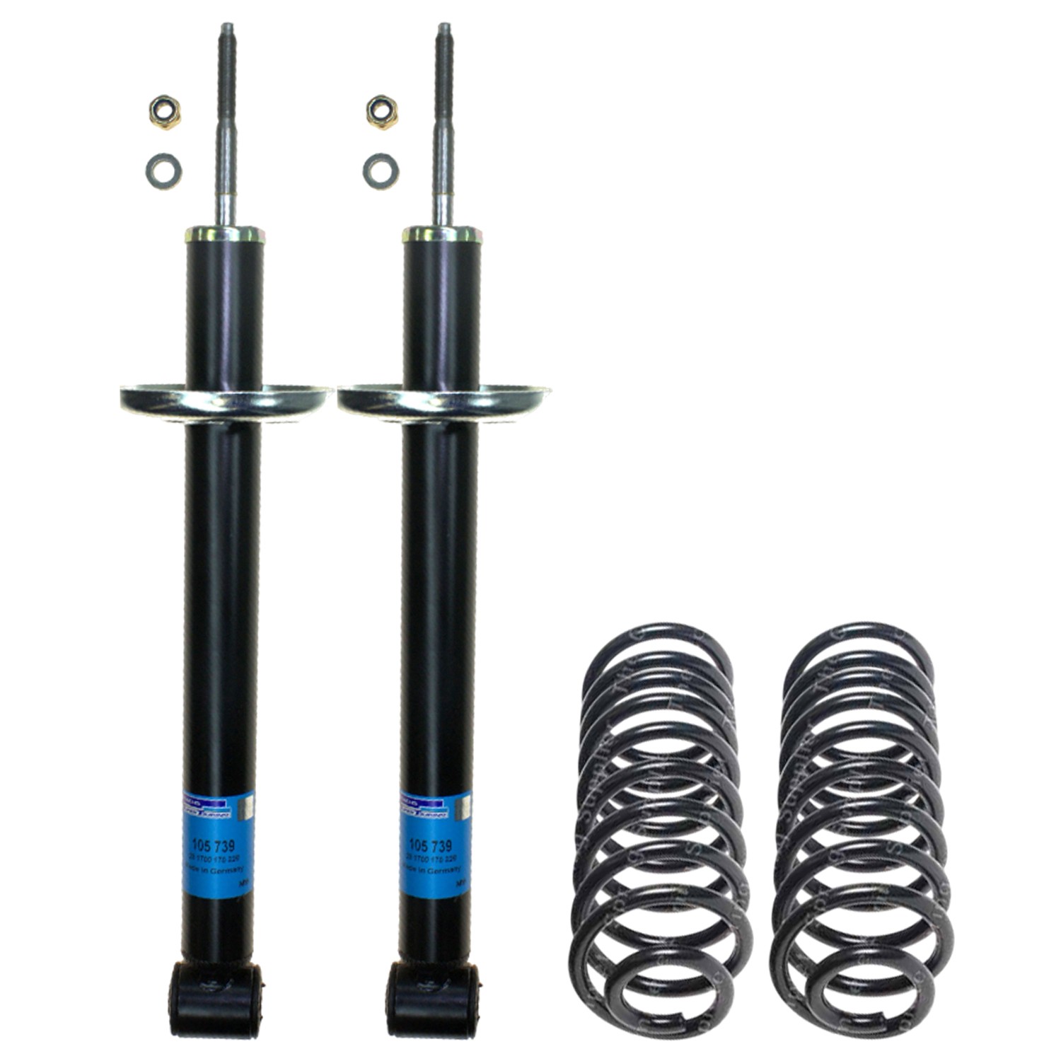 Sachs 5403190 - Suspension Shock Absorber Assembly Kit (Rear)
