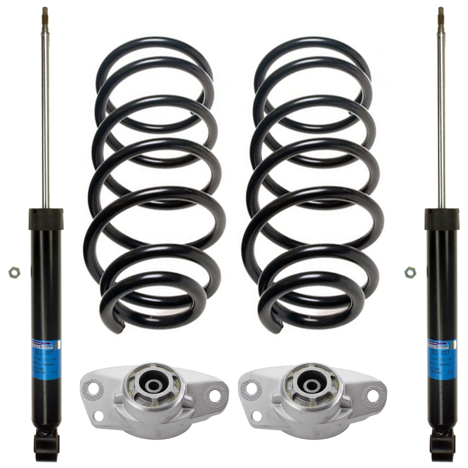Sachs 5403191 - Suspension Shock Absorber Assembly Kit (Rear)