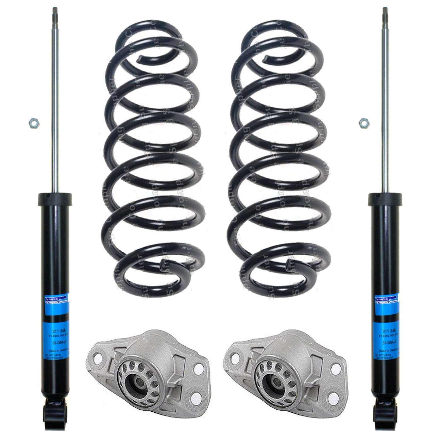 Sachs 5403459 - Suspension Shock Absorber Assembly Kit (Rear)