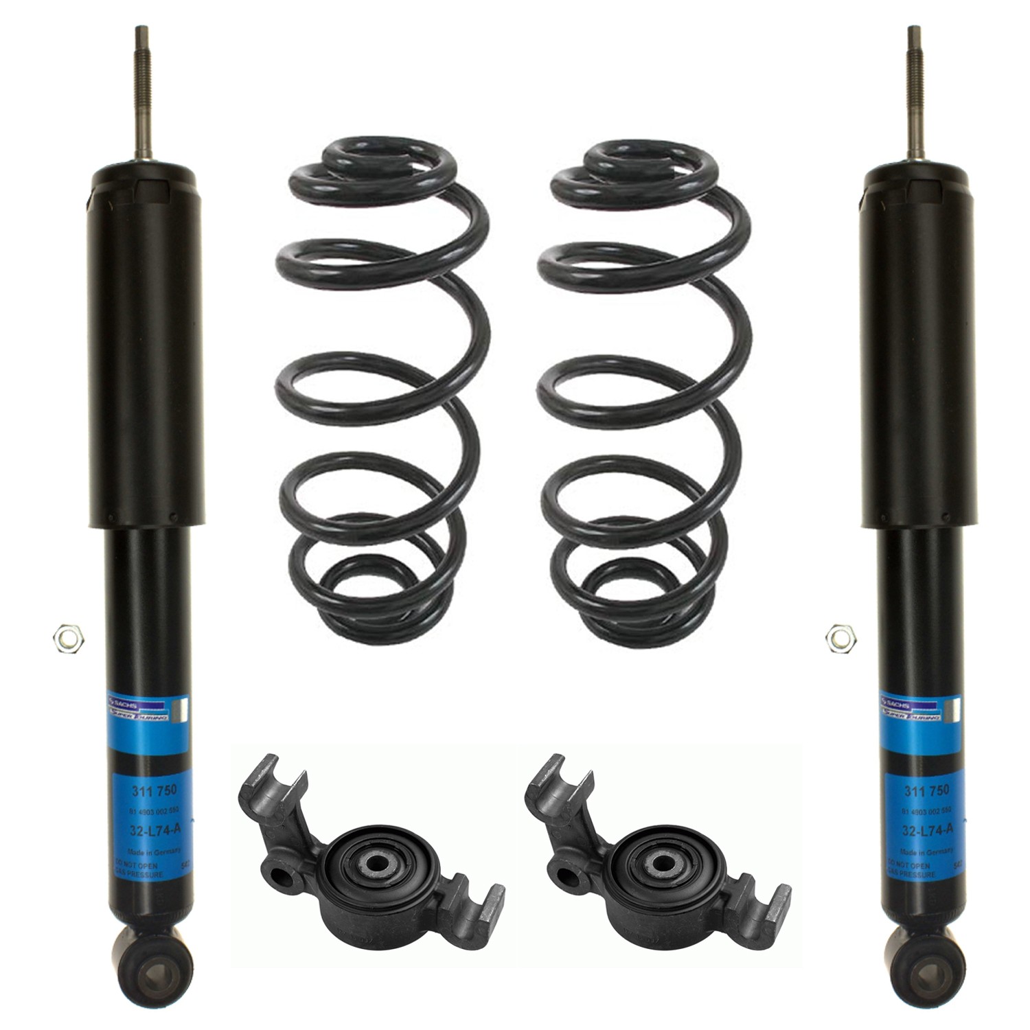 Sachs 5403463 - Suspension Shock Absorber Assembly Kit (Rear)