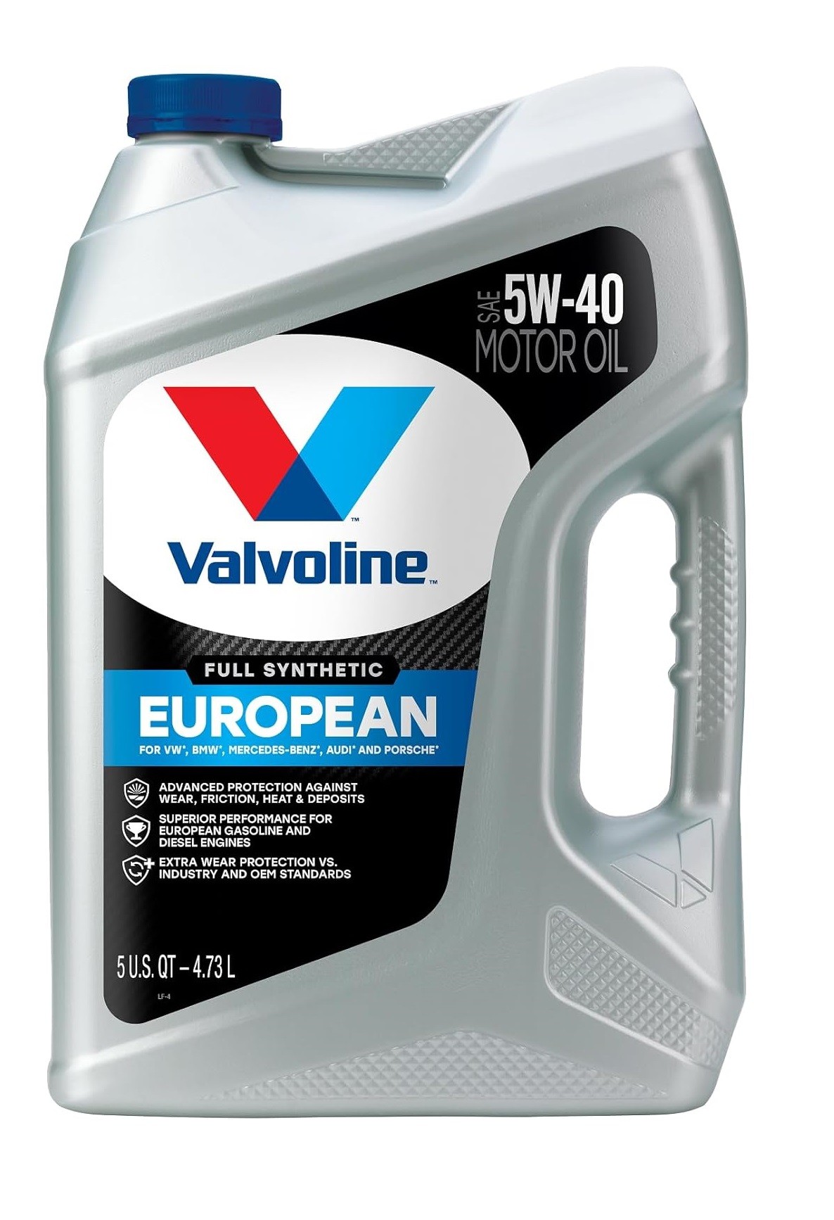 Valvoline 881166 Engine Motor Oil - European Vehicle 5W-40 (5 Qt)