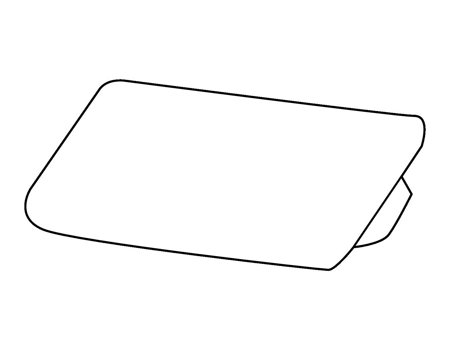 Genuine VW/Audi 8T0955276BGRU - Headlight Washer Cover (Right)