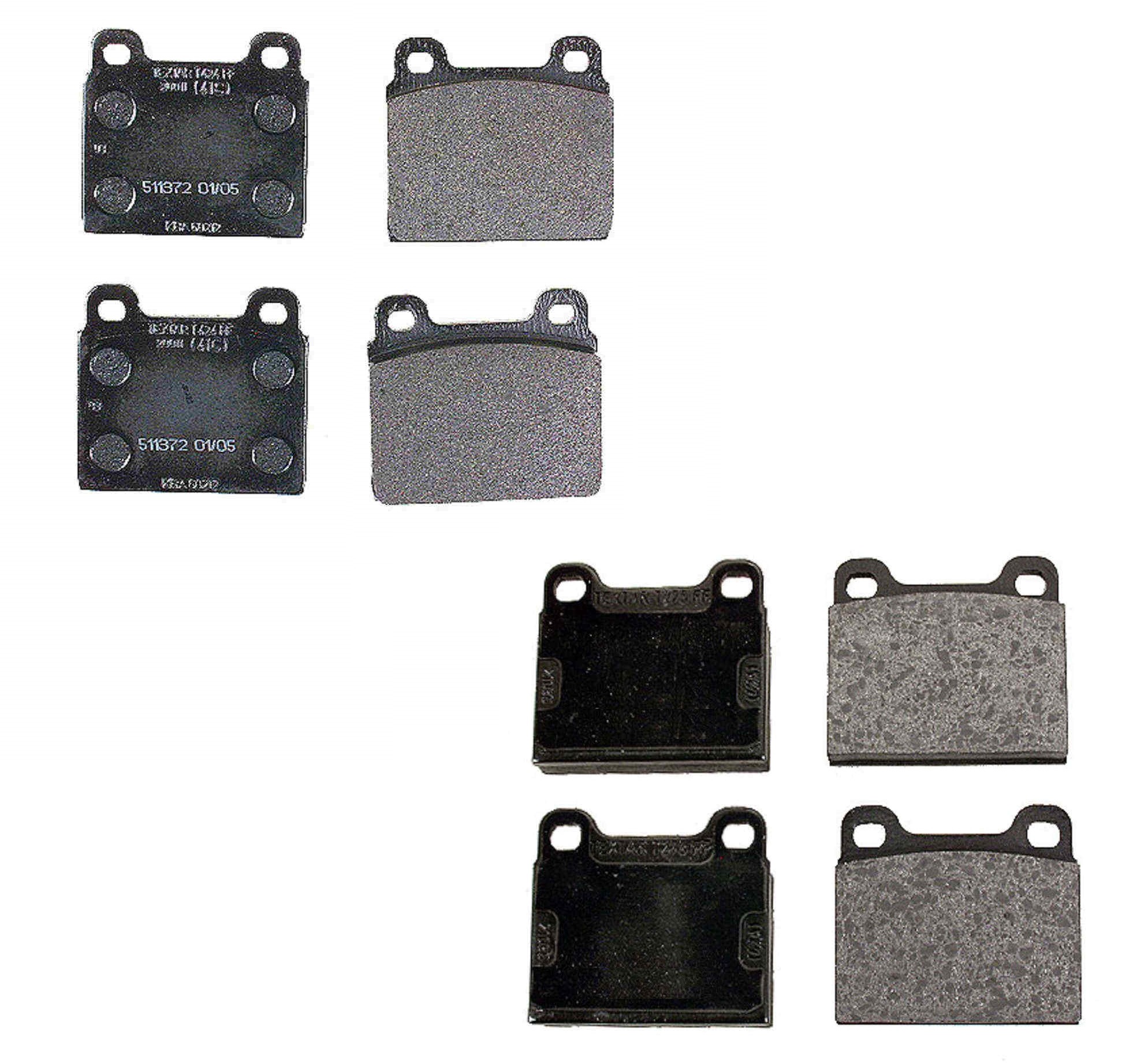 Textar 4323849 - Disc Brake Pad Kit