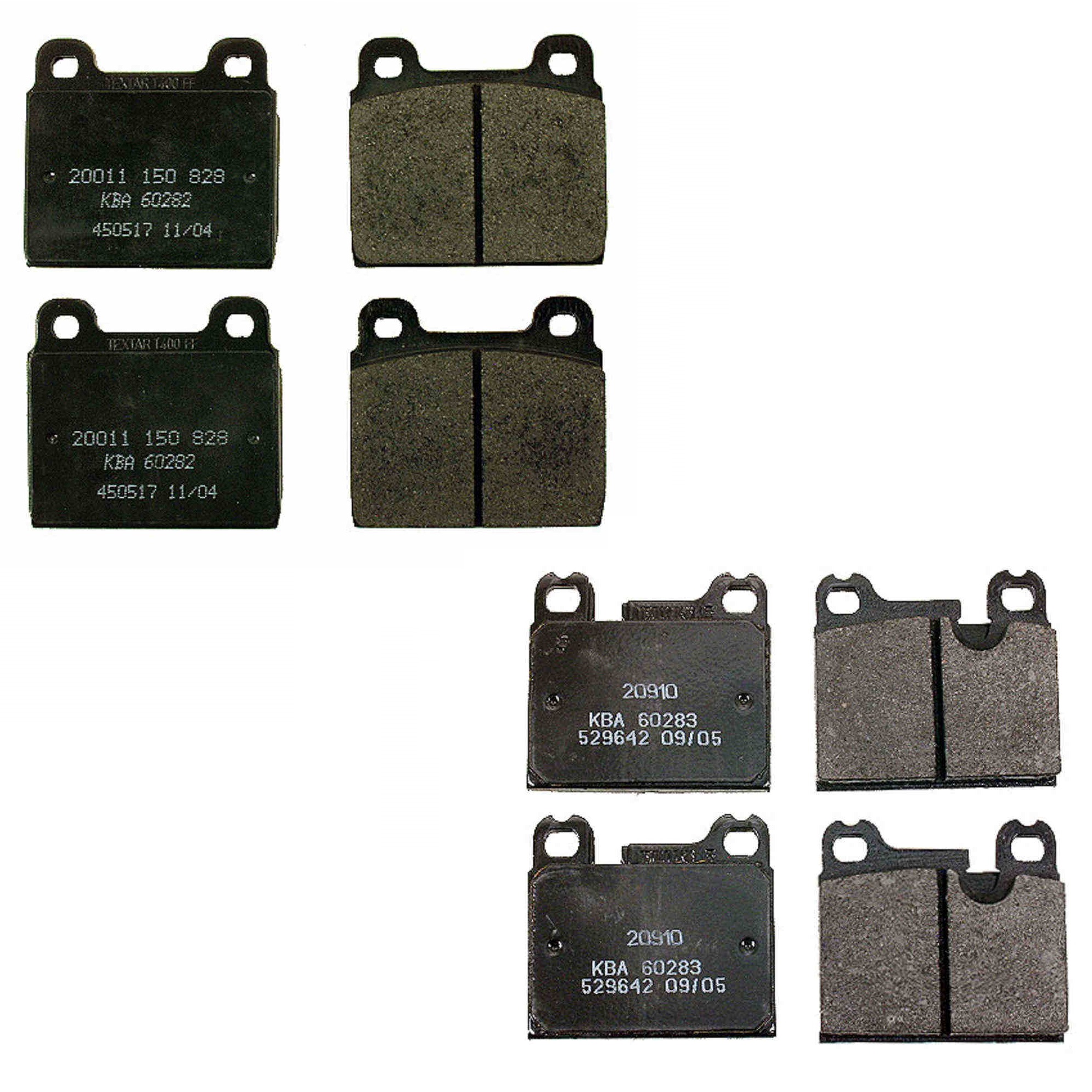 Textar 4323856 - Disc Brake Pad Kit