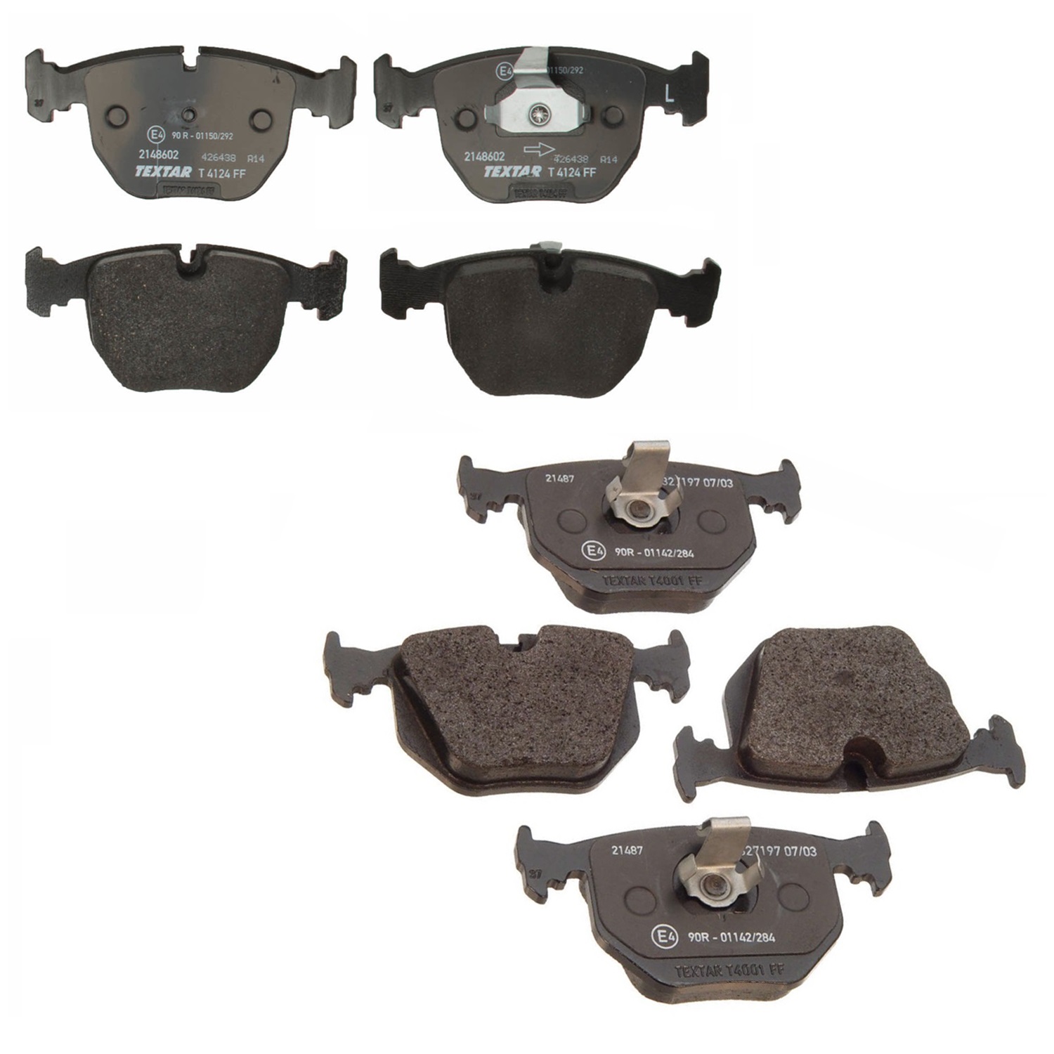 Textar 4323865 - Disc Brake Pad Kit