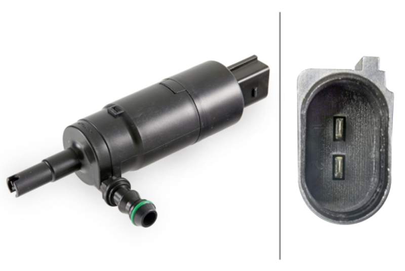 Hella 006849031 - Headlight Washer Pump