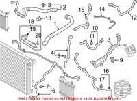 Genuine BMW 11538650983 - Engine Coolant Bypass Hose