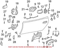 Genuine BMW 51218397103 - Door Latch Assembly (Front Left)