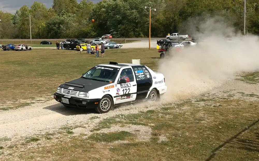 Hardin Ecker Rally Car