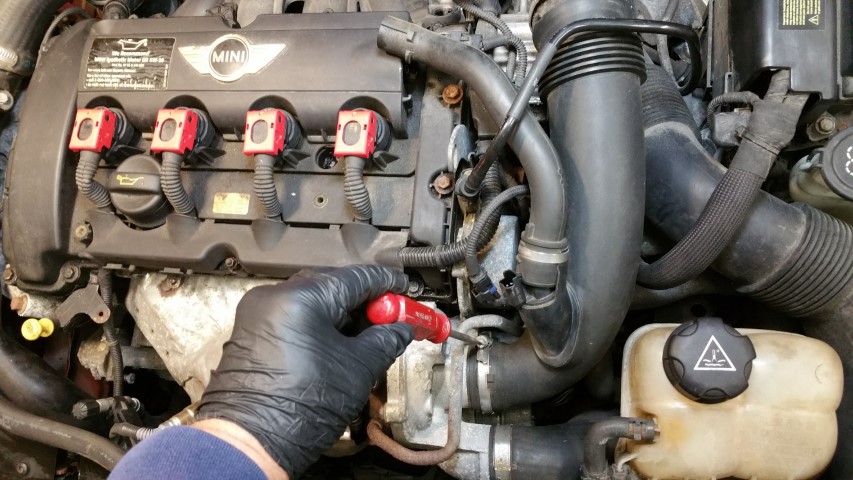 MINI coolant tube replace how to