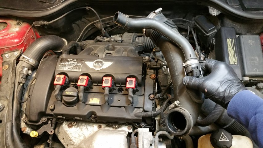 MINI coolant tube replace how to