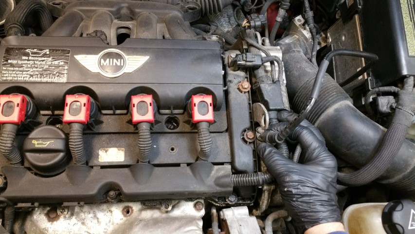 MINI coolant tube replace how to