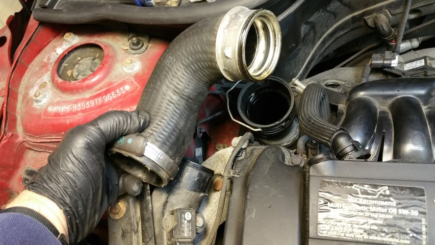 MINI coolant tube replace how to