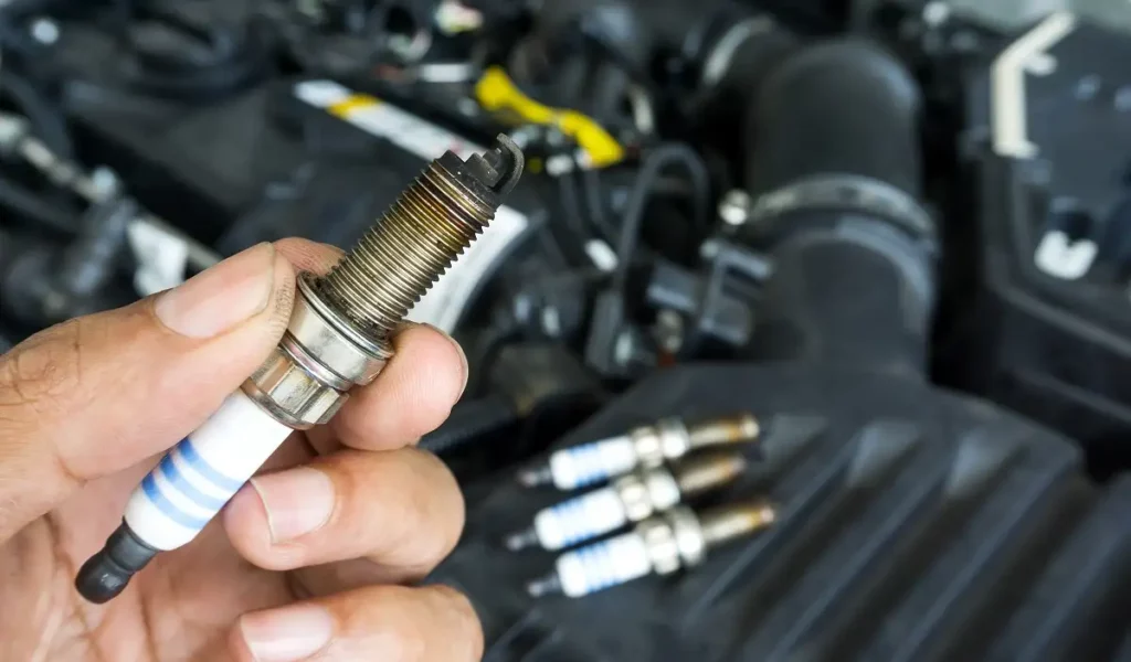 bad spark plug causing p0355