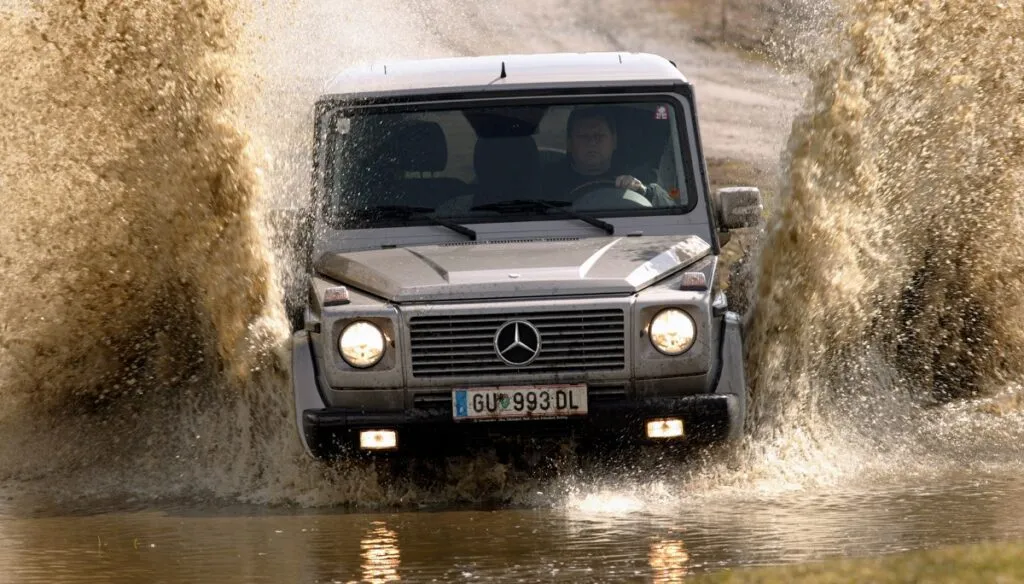 g wagon off road