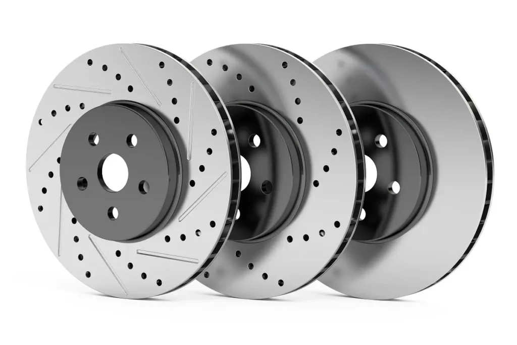 different designs of brake rotors