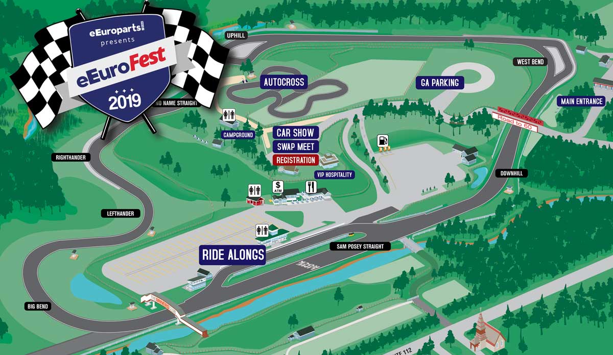 eEuroFest 2019 Map