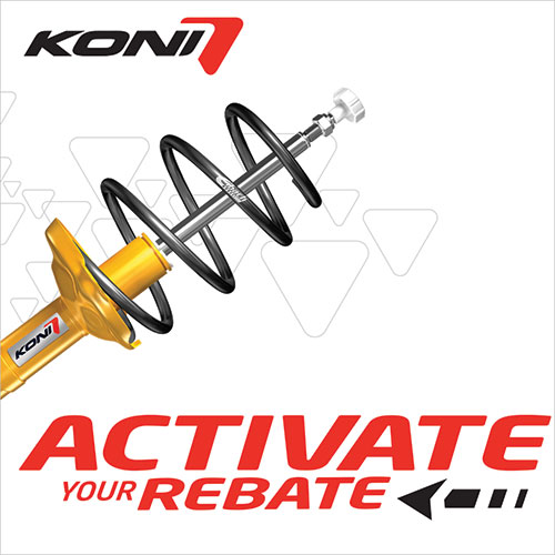 Koni Activate Your Rebate