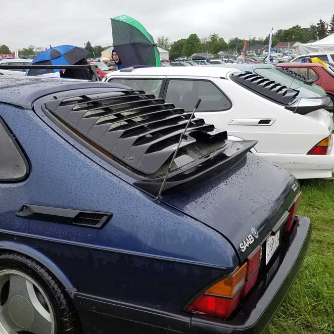 Saabs at Carlisle 2018