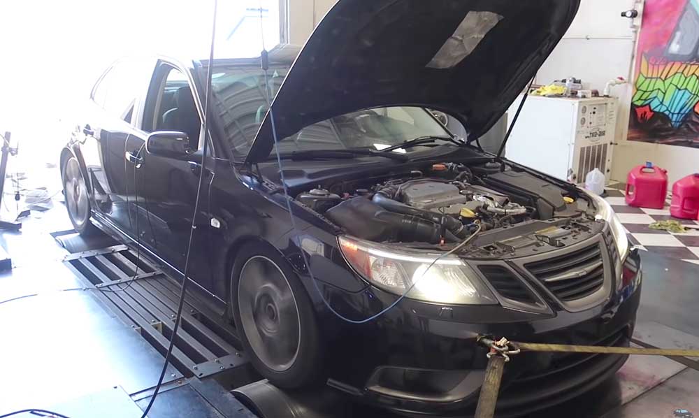 Saab At The Dyno