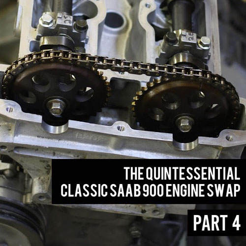 Attaching the Cylinder Head SAAB