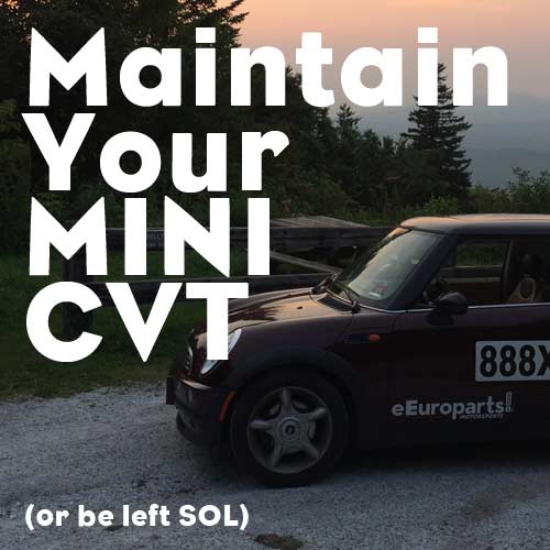 MINI CVT Transmission - Continuously Variable Automatic Transmission Explained